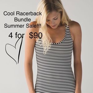 Lululemon Cool Racerback Summer Bundle Sale